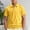 Yellow, variant on RTKFRFLM Youth Boys' Fashion Solid Color Polo Shirt Quarter-Zip Short Sleeve Collared Top without Pocket Casual Gentleman's Summer Tee Breathable School Wear Ages 3-14 Years Old