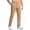 Khaki,#039, variant on Men's Stretch Golf Joggers with 3 Pockets Slim Fit Sweatpants Work Dress Casual Pants for Men with Belt Loops,M