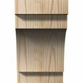 thumbnail image 2 of 6"W x 10"D x 10"H Mediterranean Rough Sawn Corbel, Douglas Fir, 2 of 9