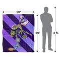 thumbnail image 5 of Space Jam: A New Legacy Blanket, 50"x60", Goon Squad Panels Silky Touch Sherpa Back Super Soft Throw Blanket, 5 of 5