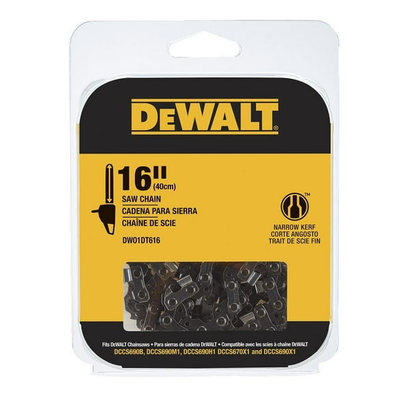 DeWalt Genuine OEM Replacement Cutting Chain # DWO1DT616