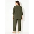 thumbnail image 2 of Catherines Women's Plus Size Luminary 3-Piece Pant Suit, 2 of 3