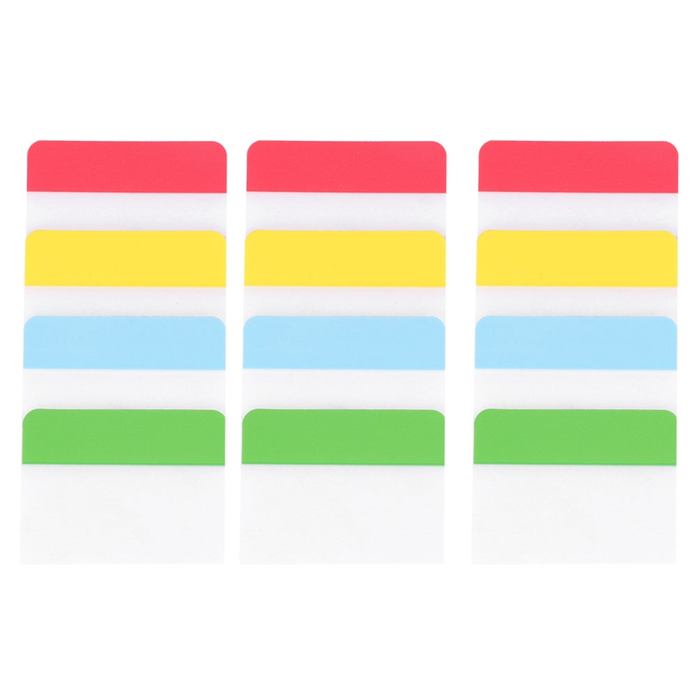 3 Sets Flags Index Tabs Sticky Notes Labels Page Marker Text Highlighter Strips