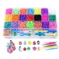thumbnail image 5 of Diy Hand Made Rubber Bands Twist Loom Set Rubber Loom Bands Kits Friendship Bracelet Maker Making Kit For Kids In Stock, 5 of 5