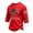 Red, variant on USA 250th Anniversary 1776 2026 We The People Men's 3/4 Sleeve T-Shirt American Flag Patriotic Graphic Tee Vintage Crewneck Top for Independence Day 4th of July Red L