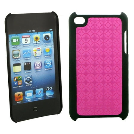 Fellowes Body Glove Fellowes Body Glove iPod Touch 4G Pink Snap Case- XSDP -868703-A - The Body Glove iPod Touch 4G Pink Snap Case is a hard shell case that has been wrapped with a textured material and a unique bla ()