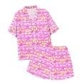 thumbnail image 5 of Women's Two Piece Outfits For Women Short Sleeve V Neck Shorts Set Swimsuits with Shorts for Women Bathing Bikini Suits Women Shorts Suits Girls Bikini Bottoms Bathing Suits with Short Bottoms Jag, 5 of 6