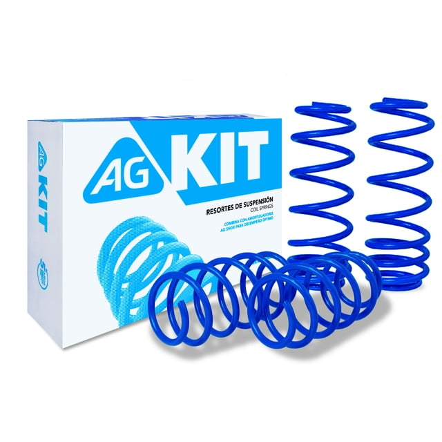 Resortes AG Kit para Auto para Seat Ibiza 2003 a 2008 4 Piezas Nuevos