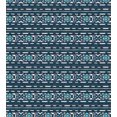 thumbnail image 3 of Aztec Duvet Cover Set, Assortment of Prehistoric Geometric Shapes, Decorative 3 Piece Bedding Set with 2 Pillow Shams, Calking Size, Dark Turquoise Seafoam, by Ambesonne, 3 of 3