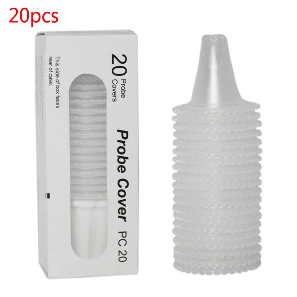 Buiten adem Gedachte Plasticiteit MojoyceFor Braun Thermoscan Thermometers LF20 Replacement Lens Filter Probe  Covers Caps-02139784 - Walmart.com