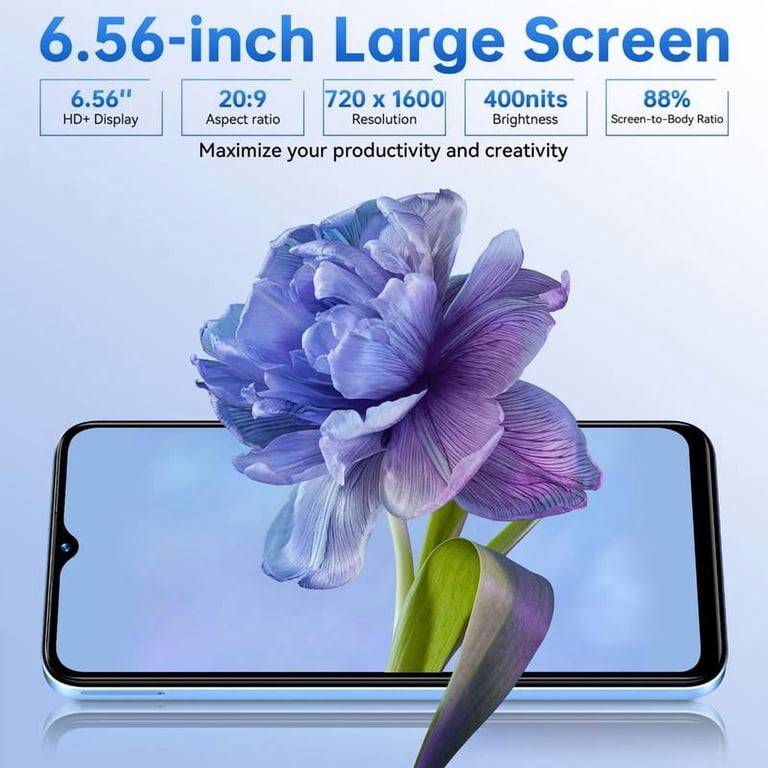 OUKITEL C36 Unlocked Smartphone – 6.56