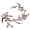 Beige, variant on 3Pcs Sakura Patches Embroidered Flower Applique, Cherry Blossom Iron On Patches for Clothing, Decorative Sew On Embroidery Patch for Jackets, Jeans, Hats, Backpacks and DIY Crafts