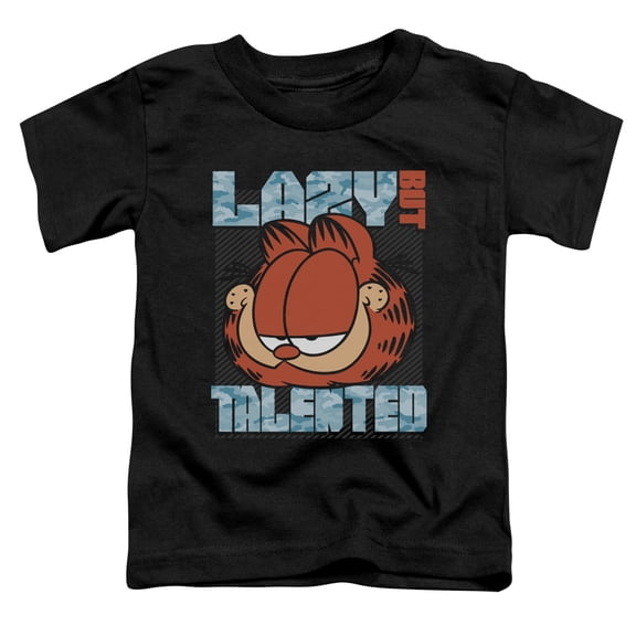 Garfield - Lazy But Talented - Toddler Short Sleeve Shirt - 4T
