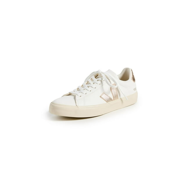 Tenis Veja Campo extra blancas Platine para mujer,