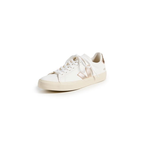 Tenis Veja Campo extra blancas Platine para mujer,