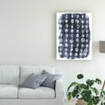 thumbnail image 3 of Trademark Fine Art 'Indigo Batik Vignette I' Canvas Art by June Erica Vess, 3 of 3