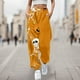 thumbnail image 2 of WILLBEST Pantalones Casuales Para Mujer, Cómodos Pantalones Deportivos Con Estampado de Halloween, Pantalones Deportivos Suaves Con Cintura Elástica Para Uso Diario, Ideales Para Relajación y Ocio., 2 of 4