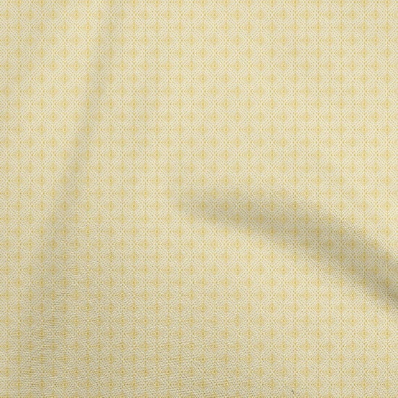 oneOone Velvet Yellow Fabric Tribal Craft Projects Decor Fabric Printed By The Yard 58 Inch Wide