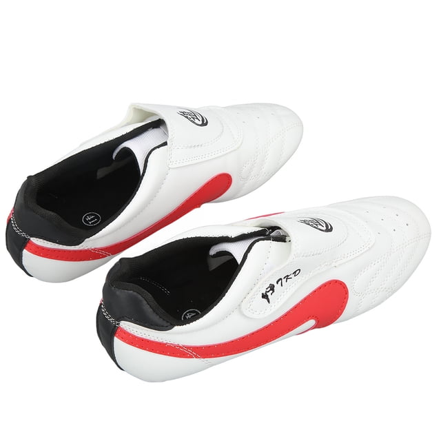 Zapatos de Taekwondo para hombres y mujeres, equipo de artes marciales Artent de cuero PU para boxeo Kung Fu Tai Chi