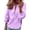 #07 Purple 【Mix, Match & Stock Up on Your Favorite Palette.】, variant on Women's Casual Solid Color V-Neck Long Sleeve Tops Shirts Blouses Loose Fit Plus Size Tunic Tee for Business Work Office Vacation Travel Fashion Essential Gift for Women | Sopatenor,Black XL