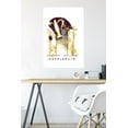 thumbnail image 4 of The Wizarding World: Harry Potter - Hufflepuff Illustrated House Logo Wall Poster, 22.375" x 34", 4 of 4