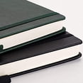 thumbnail image 2 of Cuaderno puntos cuadrícula RETTACY 2 paquetes: 320 págs, papel 120gsm, suave imitación cuero, 5.75'' × 8.38'' (Negro Verde), 2 of 3