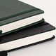 thumbnail image 2 of Cuaderno puntos cuadrícula RETTACY 2 paquetes: 320 págs, papel 120gsm, suave imitación cuero, 5.75'' × 8.38'' (Negro Verde), 2 of 3