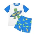 thumbnail image 5 of ITSAME Boys Swimsuit Set Short Sleeve Tops and Swim Trunks 2-Piece Quick-Dry Summer Beach Swimwear Multicolor Size 3-4, 5 of 9