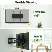 USX MOUNT Full Motion TV Wall Mount for 26-65" TVs, Hold up to 110lbs TV Mount With Swivels Tilts… — $25.91 (42% off)