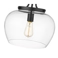 thumbnail image 6 of 473SF13-OBR-Z-Lite-Joliet - 1 Light Semi-Flush Mount In Modern Style-12.5 Inches Tall-Olde Brass Finish, 6 of 7