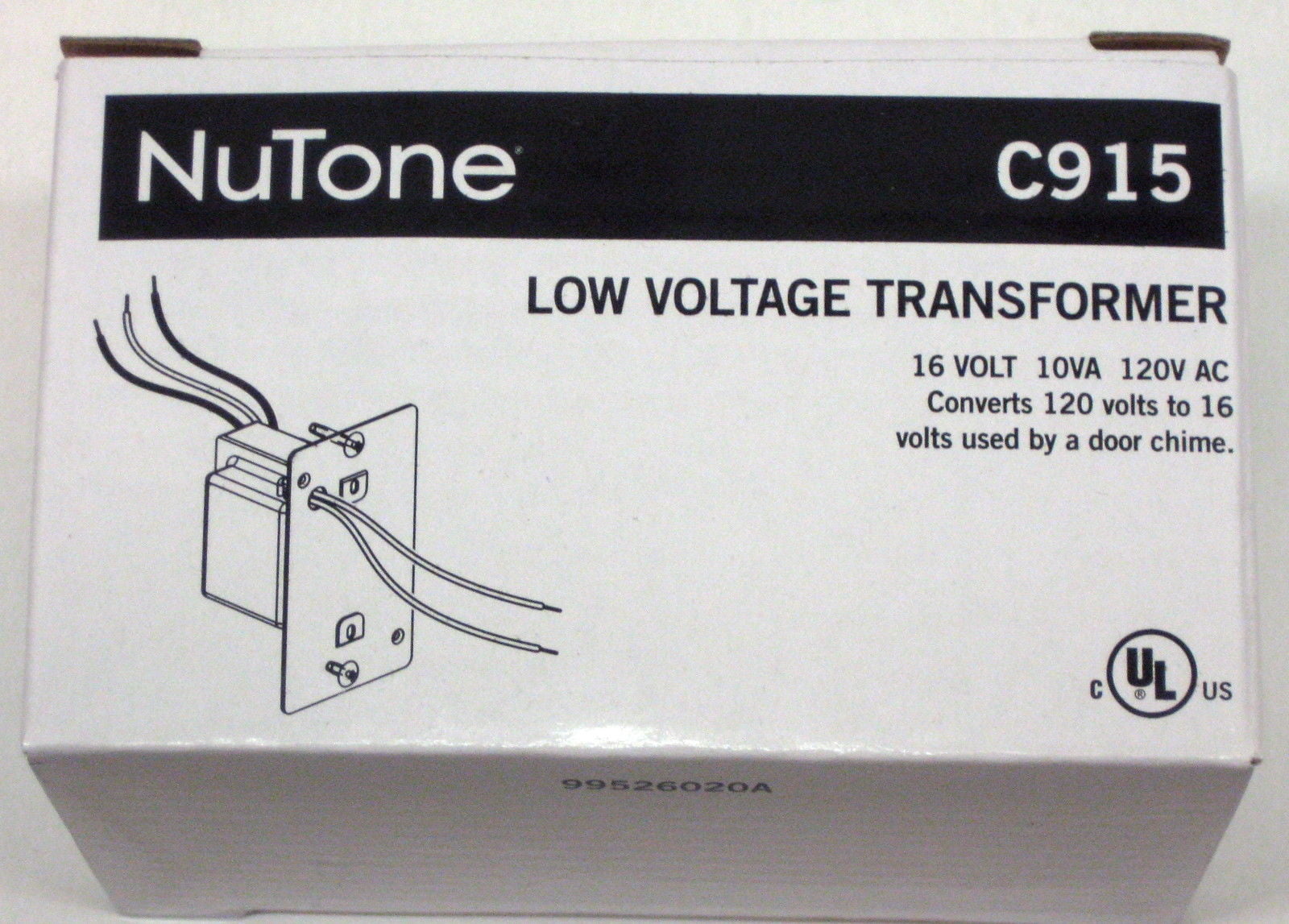 Doorbells Broan 16Volt Door Chime Transformer Home & Garden