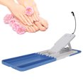 thumbnail image 4 of Soporte Para Pies De Pedicura, Flexible, Ajustable, Firme, Resistente, Profesional, Estable, Resistente Al Desgaste, Reposapiés Para Pedicura Con Luz LED Para El Hogar Para La ANGGREK Pedicure Foot Rest with Light, 4 of 8