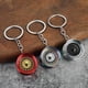 thumbnail image 4 of Llavero creativo con cabeza de engranaje para coche llavero de caja de cambios de velocidad para llave de coche Turbo Hub disco de freno colgante amortiguador de impacto anillo de cadena, 4 of 4