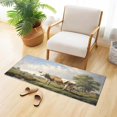 thumbnail image 2 of Bath Mat, Soft Absorbent Bath Rug, Field Cows Bath Mats for Bathroom, Living Room Bedroom Home Floor Mat, Bath Mat for Tub Non Slip 20 x 39 Inch Home Decor, 2 of 7