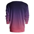 thumbnail image 4 of Vedolay Womens Fall Tops Women's 2023 Half Zip Sweatshirts Cropped Hoodies Pullover Sweaters Fall Winter,Purple XL, 4 of 5