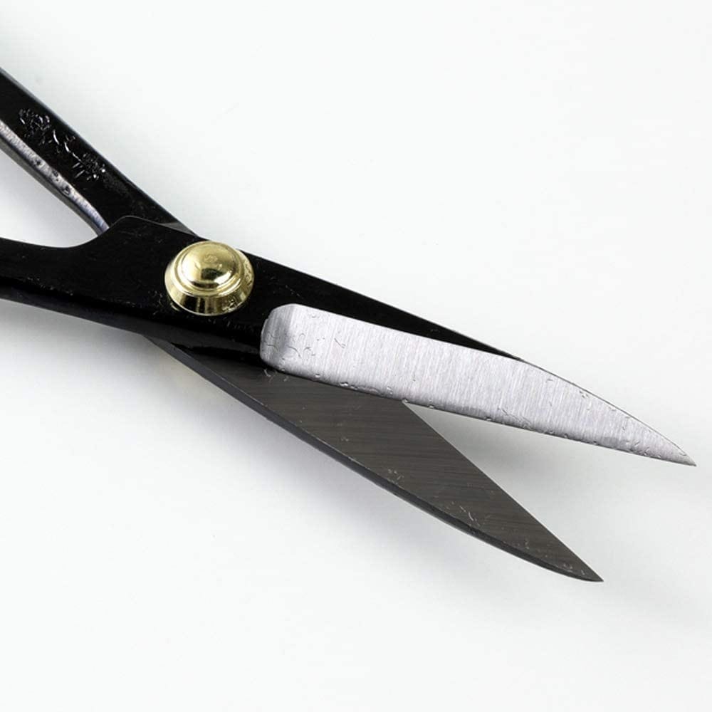 Wazakura Satsuki Bonsai Scissors 7" Long Handle Black Made in Japan
