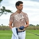 thumbnail image 3 of Fotbe Leopard Brown Camiseta Polo de Golf para Hombre con Estampado – Camisa Deportiva Transpirable con Cuello Abotonado-Medium, 3 of 6