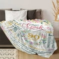 thumbnail image 7 of 90th Birthday Gifts for Women Best Birthday Decorations for Mom Aunt Friends,Back in Unique 90 Year Old Birthday Blanket for Her,Soft ComfortableBlanket 40''x50'', 7 of 7