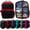 Red, variant on Cornhole Backpack for 8 Sets of Bags | Heavy Duty with Padding on All Sides and Padded Straps- Fits up to 32 Cornhole Bags Grey