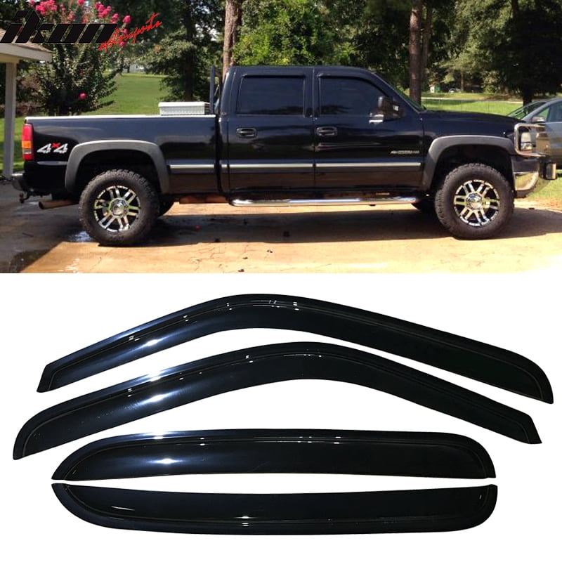 Compatible with 0106 Chevy Silverado GMC Sierra Crew Cab Acrylic