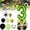 A3_3 39.37", variant on SMKE Sports Theme Balloon,Sports Event Balloon,Birthday Star Balloon,Birthday Party Balloon,40 Inch Green Football Number 1 Balloon Set Soccer Themed Birthday Party Decor Latex & Foil Balloons