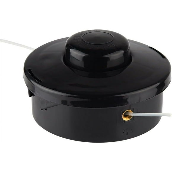 Versatile Trimmer Head for Echo Echomatic SRM, Impact Resistant Plastic Ensures Durability, Hard Metal for Enhanced Performance, Tool-Free Setup for Straight Shaft Trimmers