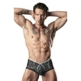 thumbnail image 3 of Male Power 130-290 Marble Mesh Micro Mini Short Color Black Size S, 3 of 7