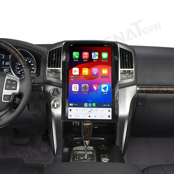 SNATEEN 16.0" Android 13 Car Stereo for Toyota Land Cruiser 2008-2015 (Left hand drive) Radio Wireless CarPlay & Android Auto Bluetooth GPS Navigation HD Multimedia Player