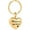 Gold, variant on Cremation Jewelry Forever In My Heart Urn Keychain for Ashes Keepsake Jewelry of Loved One