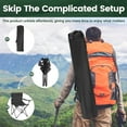 thumbnail image 6 of Camping Chairs -Lightweight and Supportive Chairs for Adult and Lightweight Individuals - Compact, Durable, and Portable - Ideal for Camping, Hiking, Beach, and Picnics -Carry Bag, 6 of 7