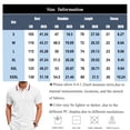 thumbnail image 4 of Men Short Sleeve Polo Shirt Athletic Breathable Classic Fit Quick Dry Performance Collared Top for Summer Sports Casual Wear, 4 of 7