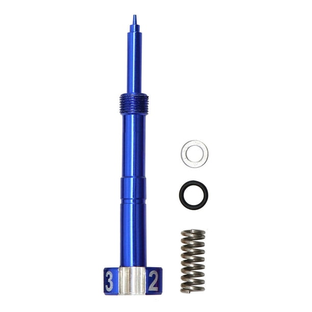 Kenally Tornillo de ajuste del carburador, pernos de mezcla de combustible y aire para motocicleta todoterreno, accesorios automotrices, Accesorios para motos Azul