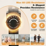 MITONOS Recumbent Exercise Bike for Adults Seniors, Stationary Bike with Heart Rate Monitor and Large Seat, Magnetic Resistance Cycling Bike for Home