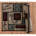 thumbnail image 3 of MDA Home Glamour Brown/Red Polypropylene Area Rug - 5'2" x 7'5", 3 of 3
